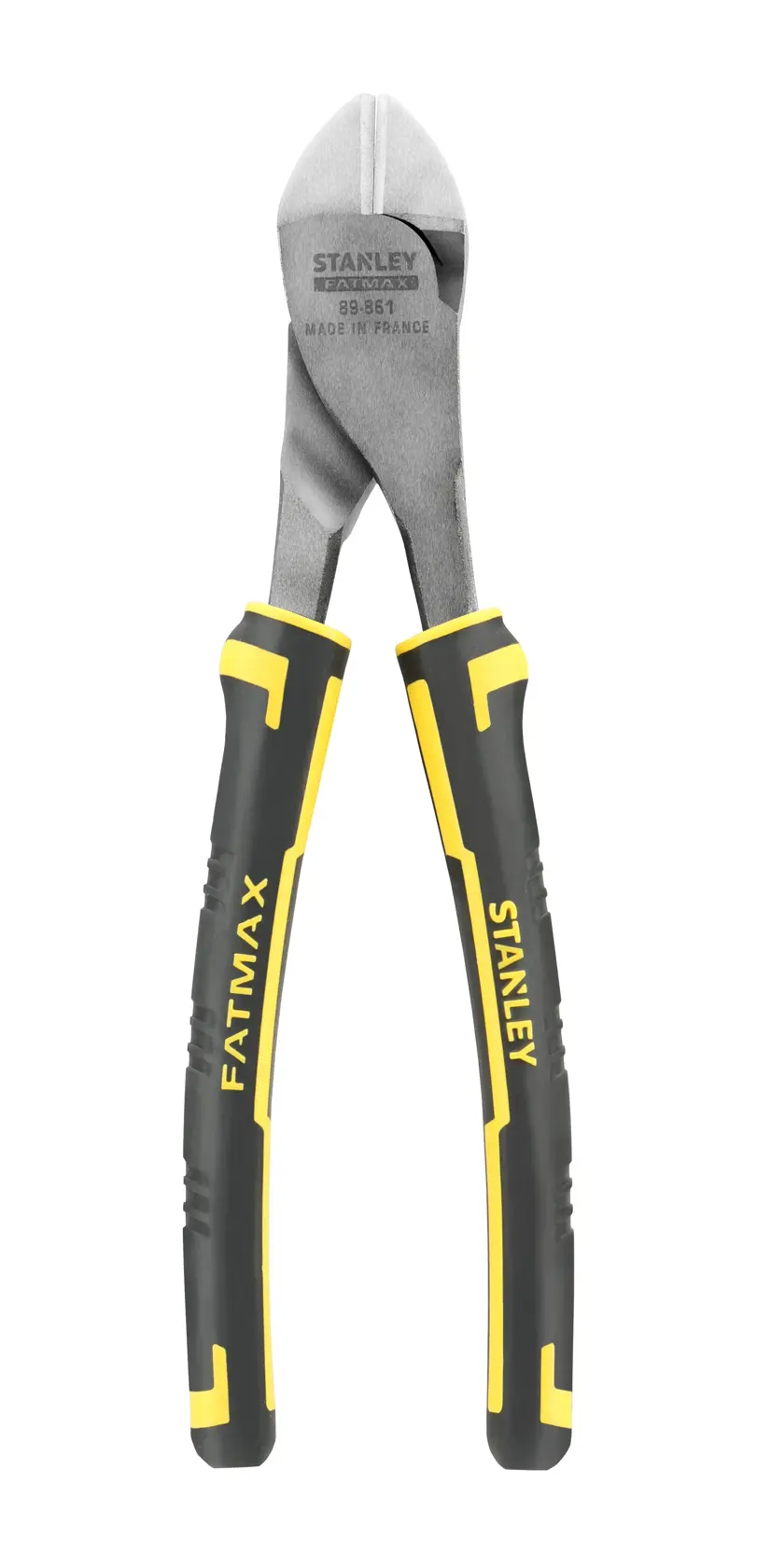 Stanley FatMax Seitenschneider mit schwarz-gelben Griffen, Modell 0-89-861.