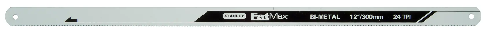 Stanley FatMax Bimetall-Sägeblatt, 12 Zoll, 24 TPI, geeignet zum Schneiden von Metall.