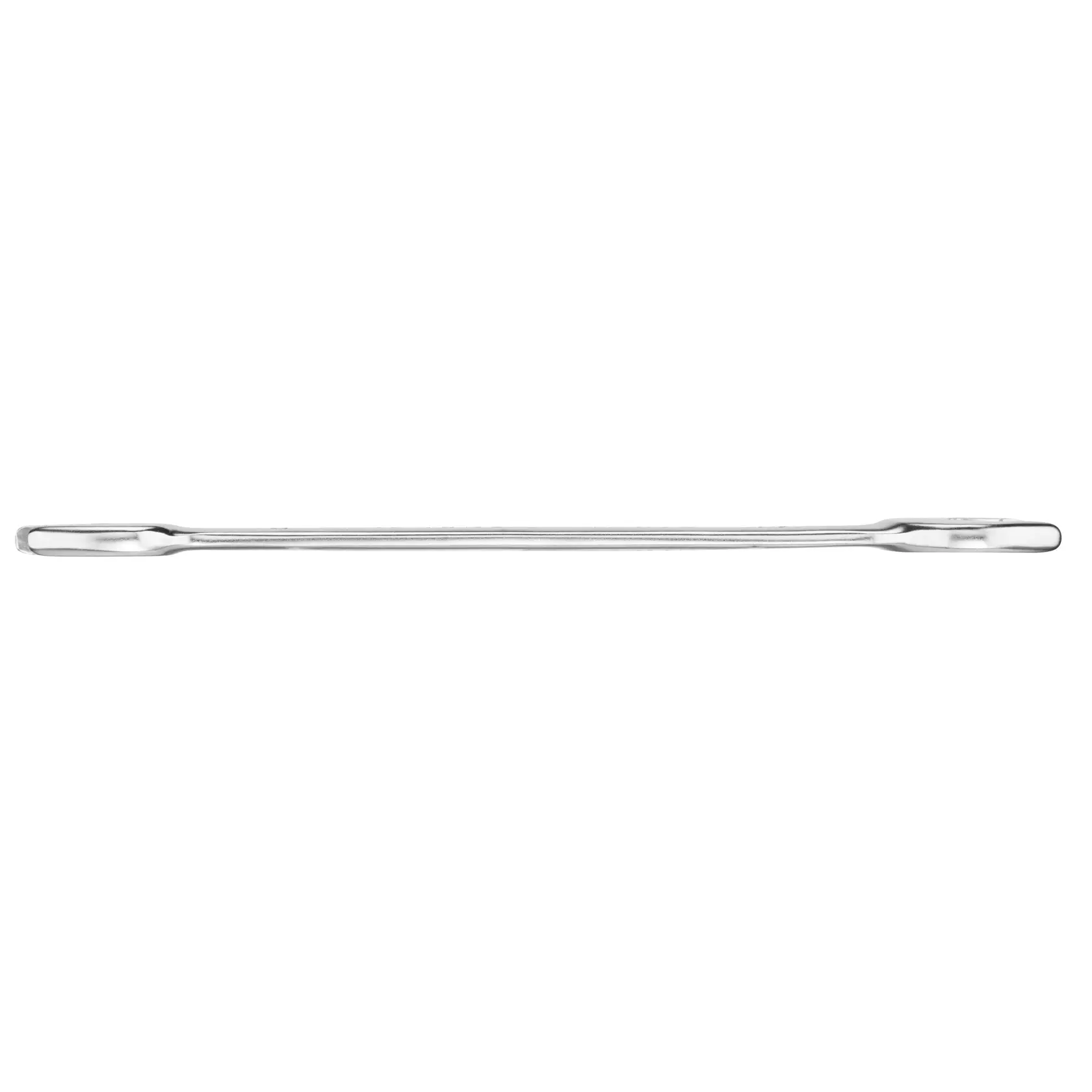 STANLEY FMMT13070-0 doppelseitige flache Brechstange, silberner Stahl, Draufsicht, Handwerkzeug.