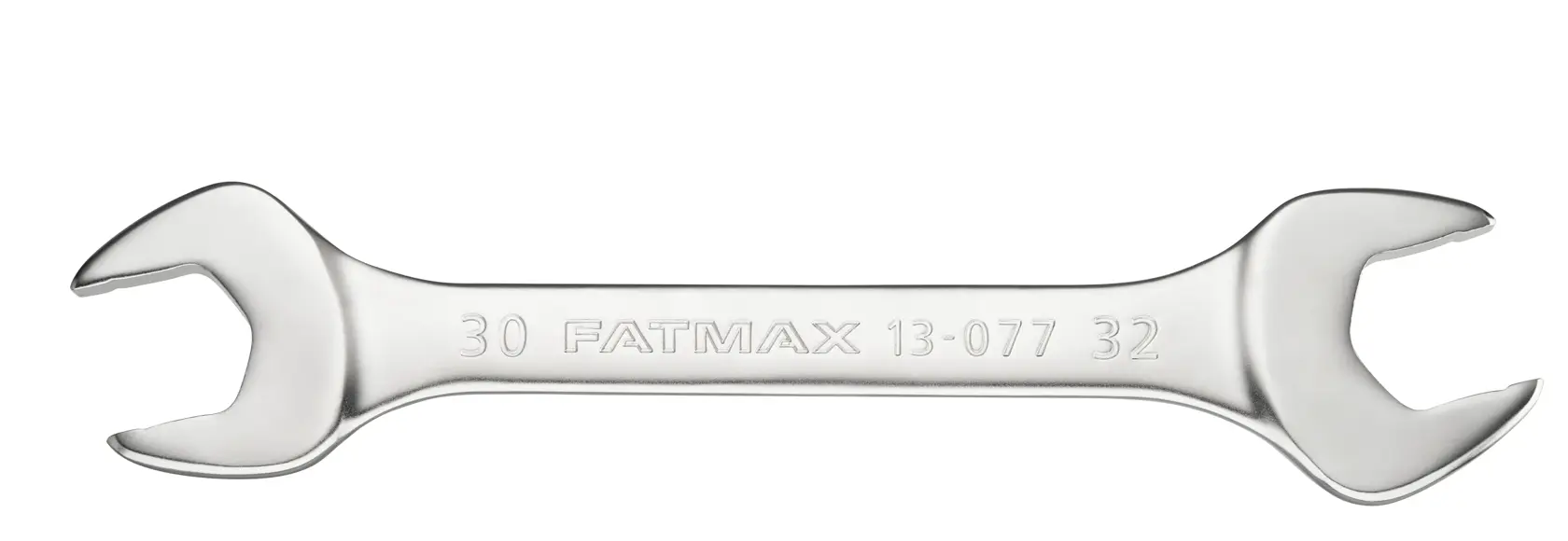 Doppel-Gabelschlüssel aus Metall FATMAX 13-077, Größen 30 und 32, auf weißem Hintergrund.