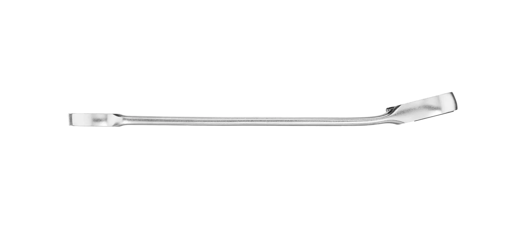 STANLEY FMMT13084-0 Brechstange, silbernes Metall, Seitenansicht auf weißem Hintergrund, Handwerkzeug.