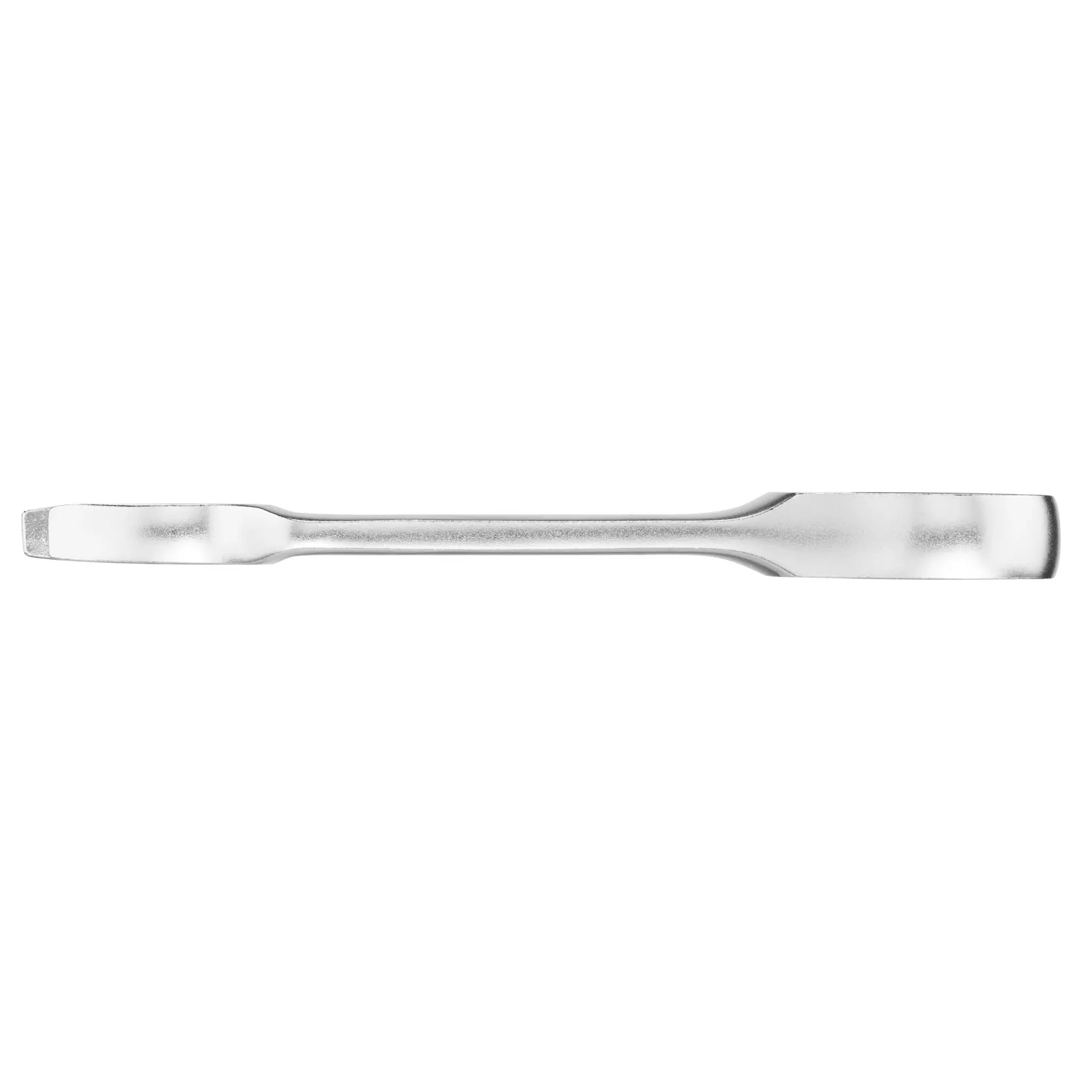 STANLEY FMMT13112-0 doppelseitige flache Brechstange, silberne Metalloptik, Draufsicht auf weißem Hintergrund.