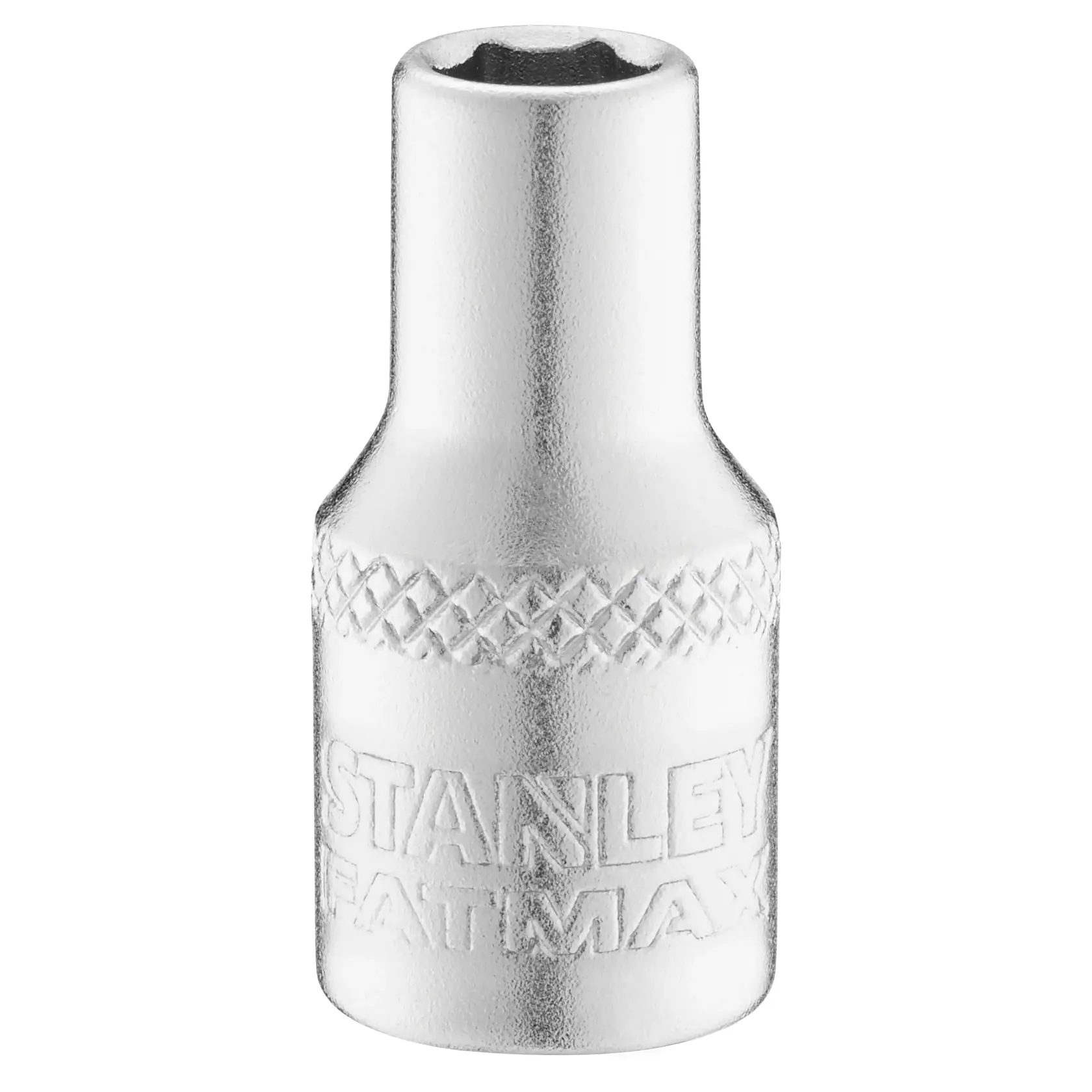 STANLEY FMMT17187-0 Chrom-Steckschlüssel, Fotografie eines einzelnen Werkzeugs auf weißem Hintergrund.