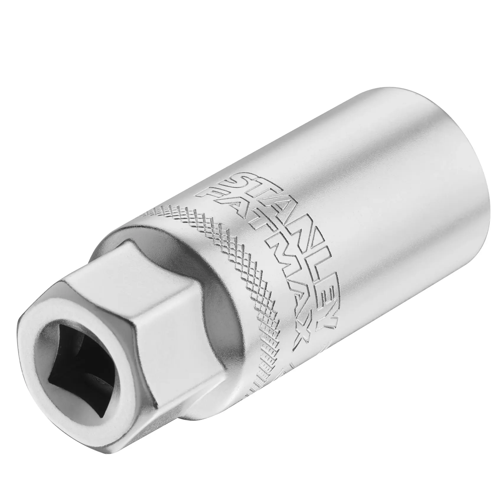 STANLEY FMMT17226-0 Steckschlüssel silber, Seitenansicht, FatMax Gravur.