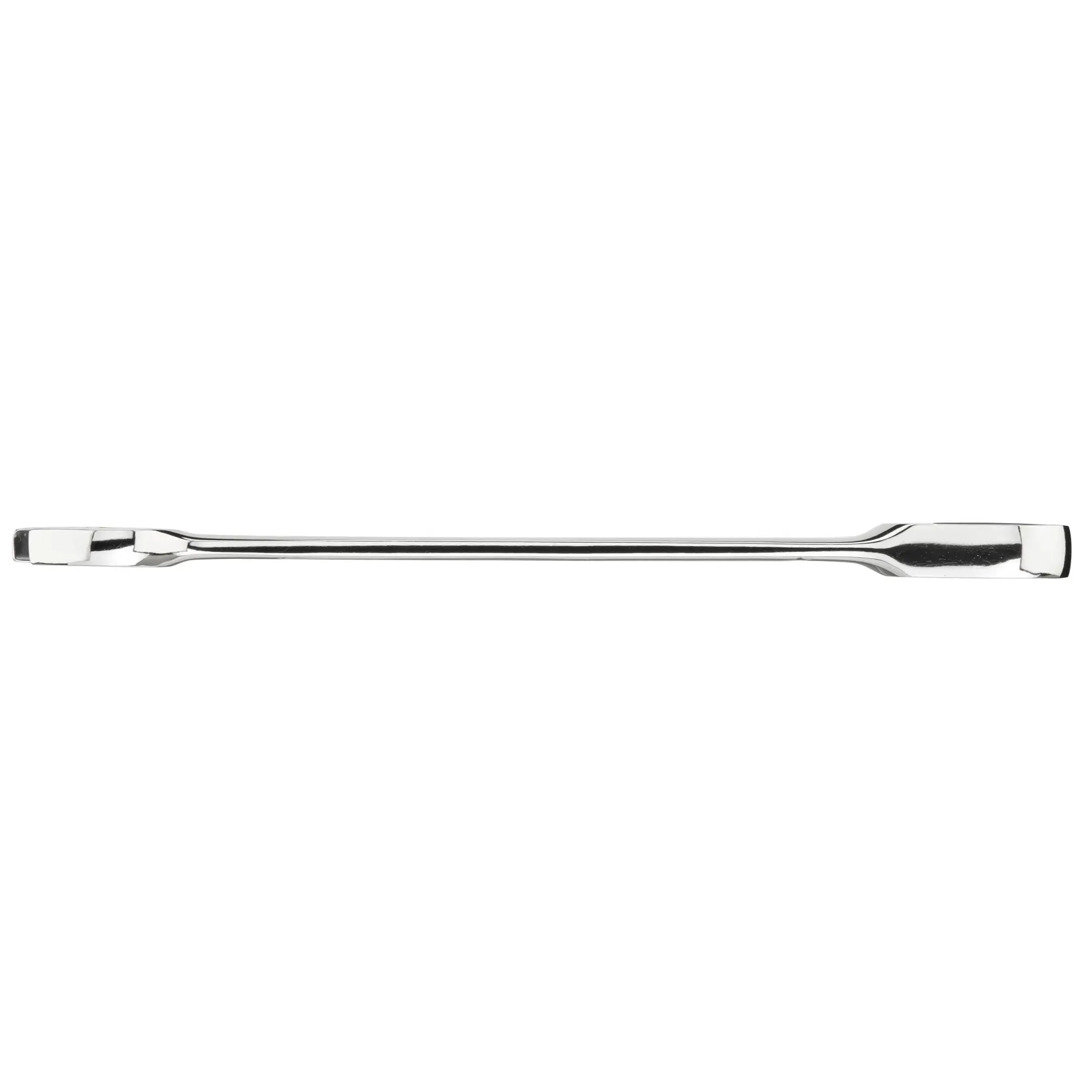 STANLEY STMT89916-0 Brechstange mit Chrom-Finish, Seitenansicht auf weißem Hintergrund.