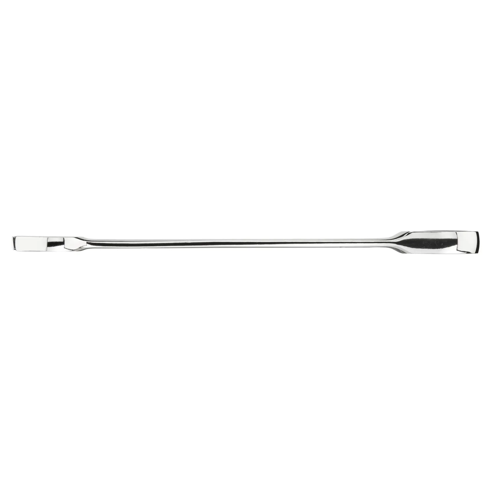STANLEY STMT89918-0 flaches Brecheisen, polierter Stahl, Produktfoto, Draufsicht, weißer Hintergrund.