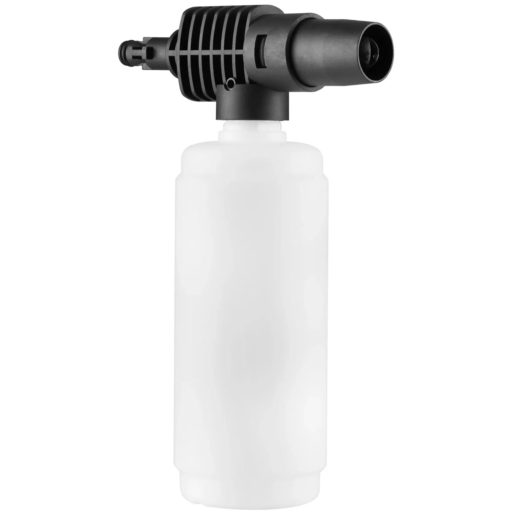 STANLEY STZSBSK3 Schaumsprühflasche mit schwarzem Düsenaufsatz, Vorderansicht auf weißem Hintergrund.